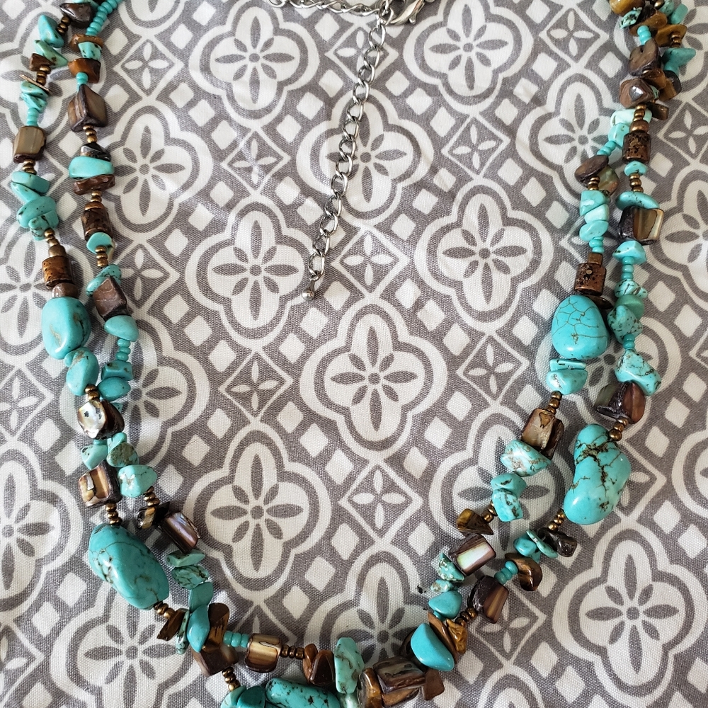 Navajo Spider Turquoise Necklace
